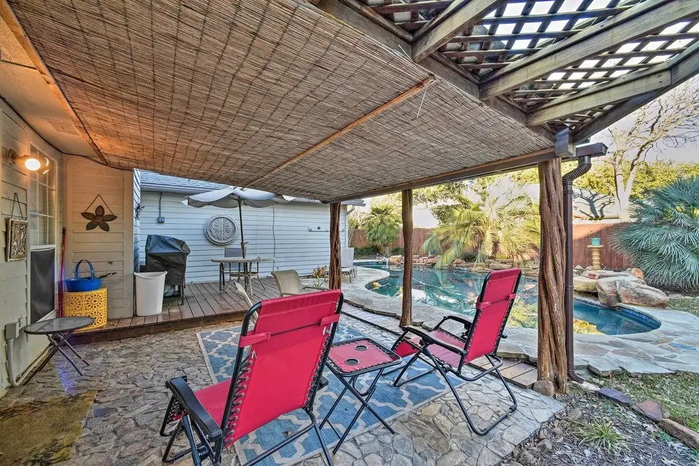 Peaceful San Antonio Oasis w/ Private Pool + Grill