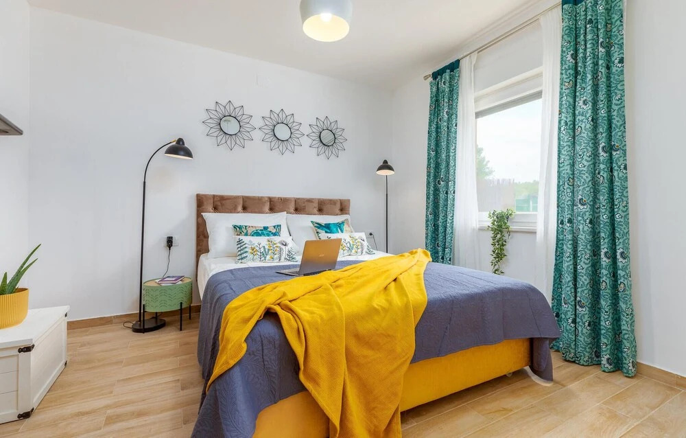 Awesome Home in Peroj with Hot Tub, WiFi & 2 Bedrooms