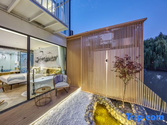 Tongli Qingyan · Shangpin Courtyard Riverside Vacation Apartment