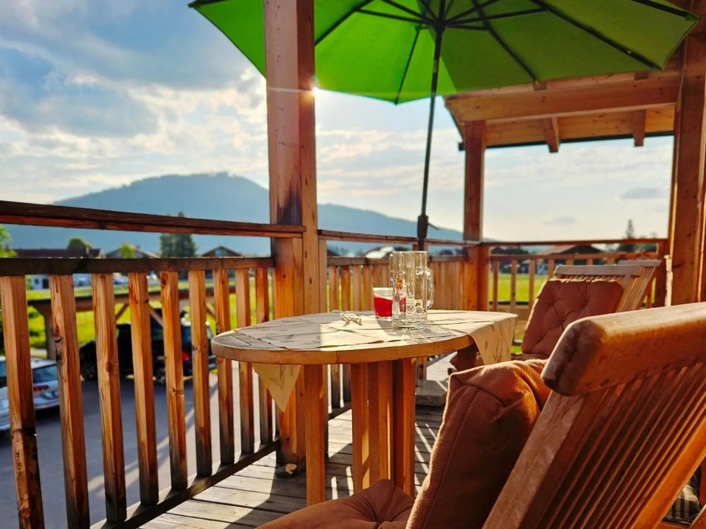 Apartment with sauna and panoramic view in Inzell