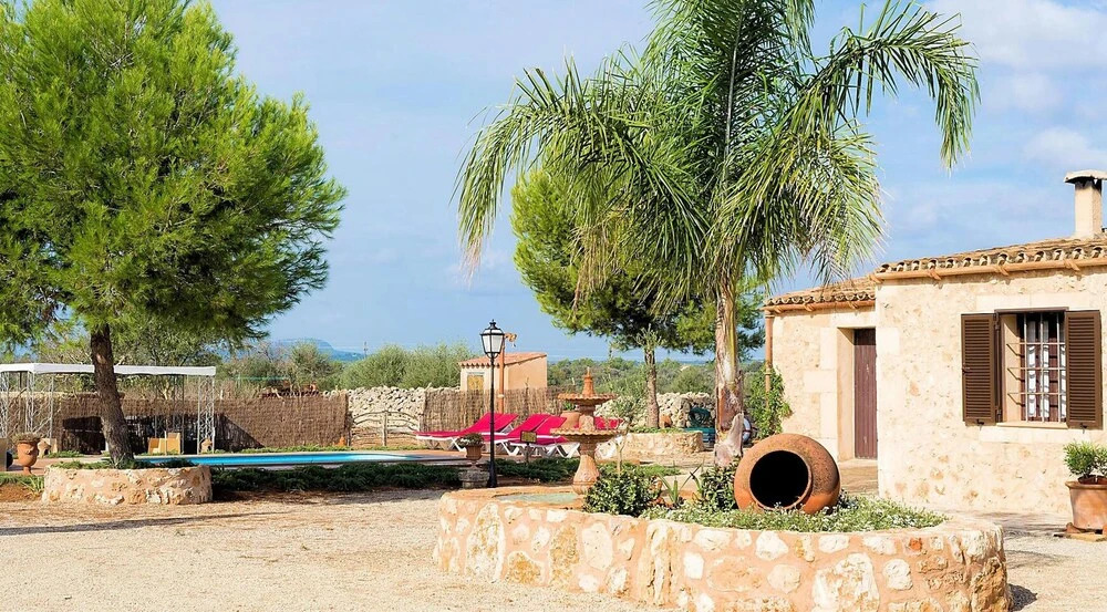 Villa With 3 Bedrooms in Manacor, With Wonderful Mountain View, Private Pool, Enclosed Garden - 20 km From the Beach