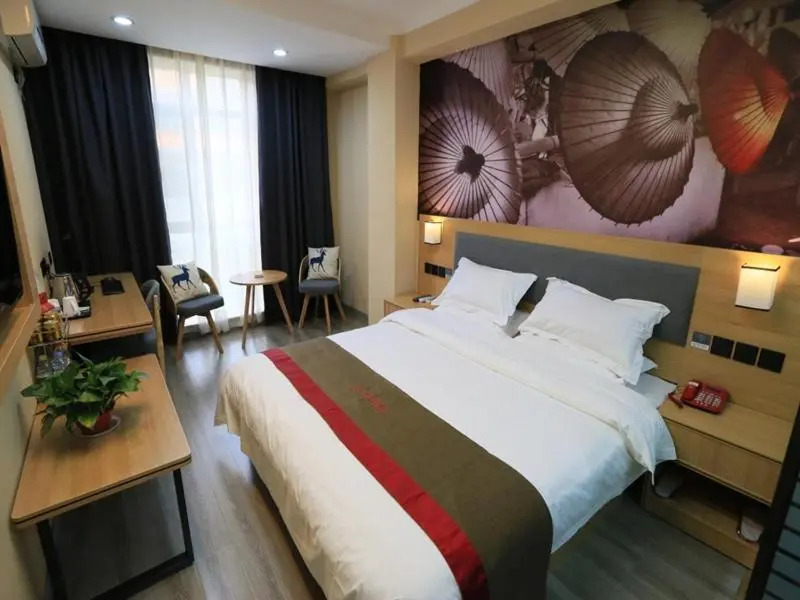 Thank Inn Chain Hotel gansu jiuquan suzhou district bell and drum tower