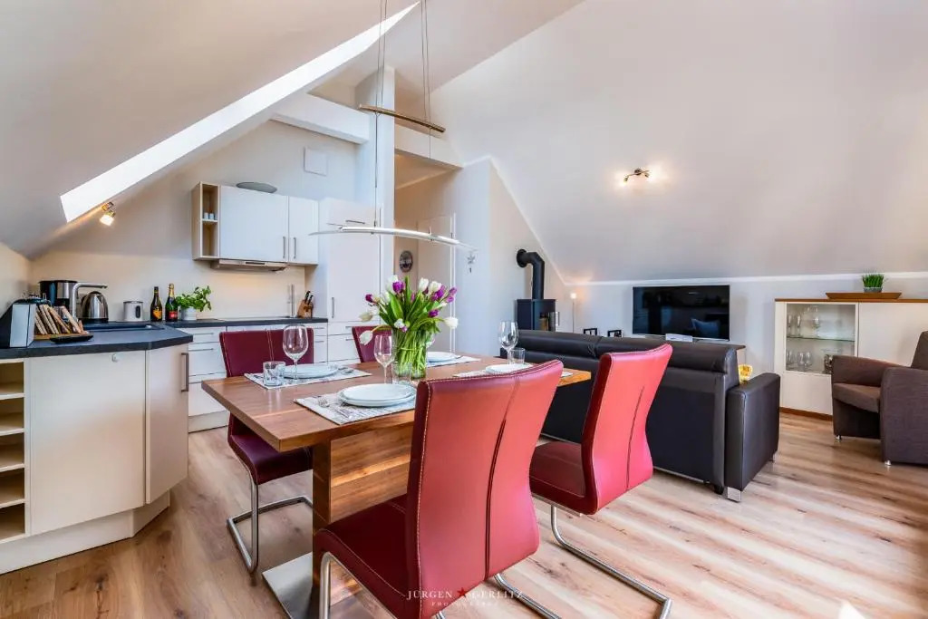 Ostsee Appartement Nr 90 Seestern mit Strandkorb im Strand Resort