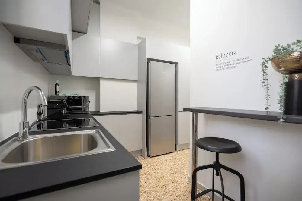 Modern apartment near Lycabettus hill with balcony