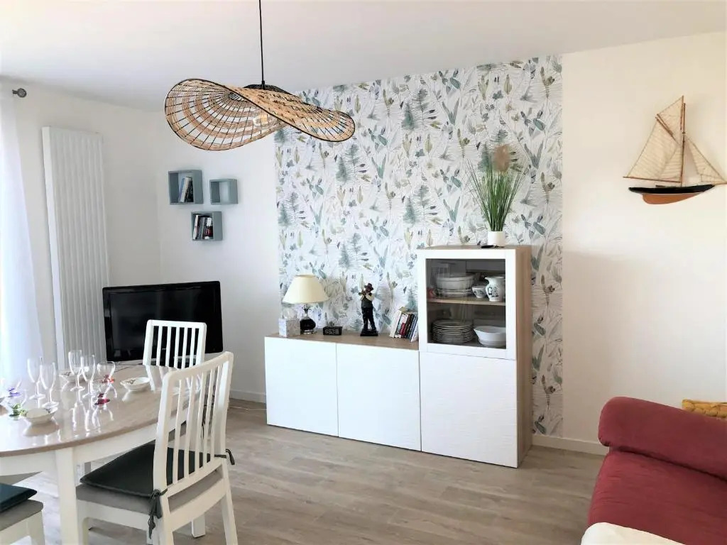 Le Galion, Appartement accueillant, bourg de Plouharnel