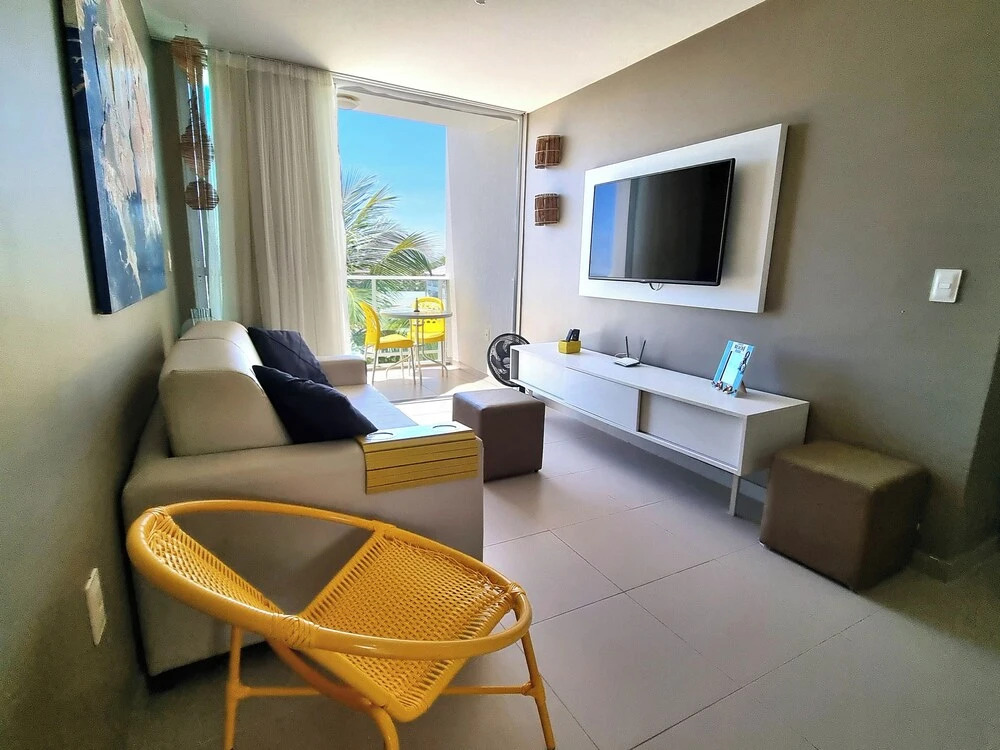 Areias do Mar | Aconchegante e Tranquilo com Varanda A316
