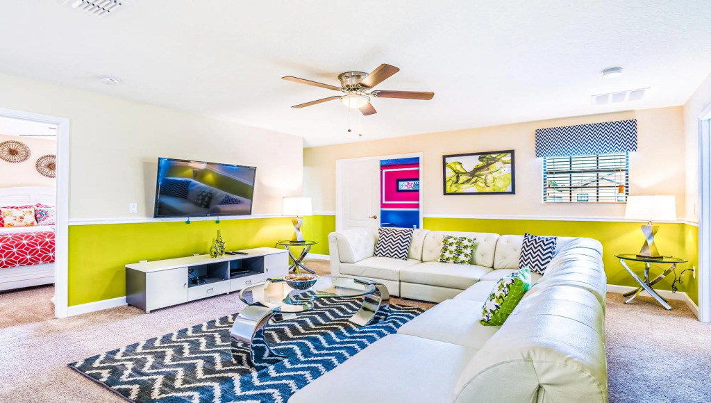 8BR Disney Home w Pool SPA Theater Near Clubhouse