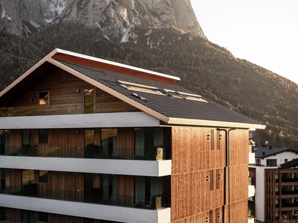 Modern apartment in Seis am Schlern with balcony