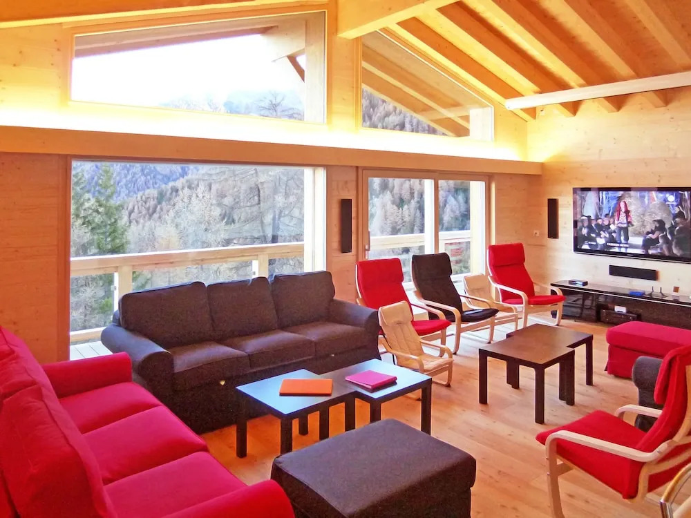 Grand Holiday Home With Sauna in Riddes