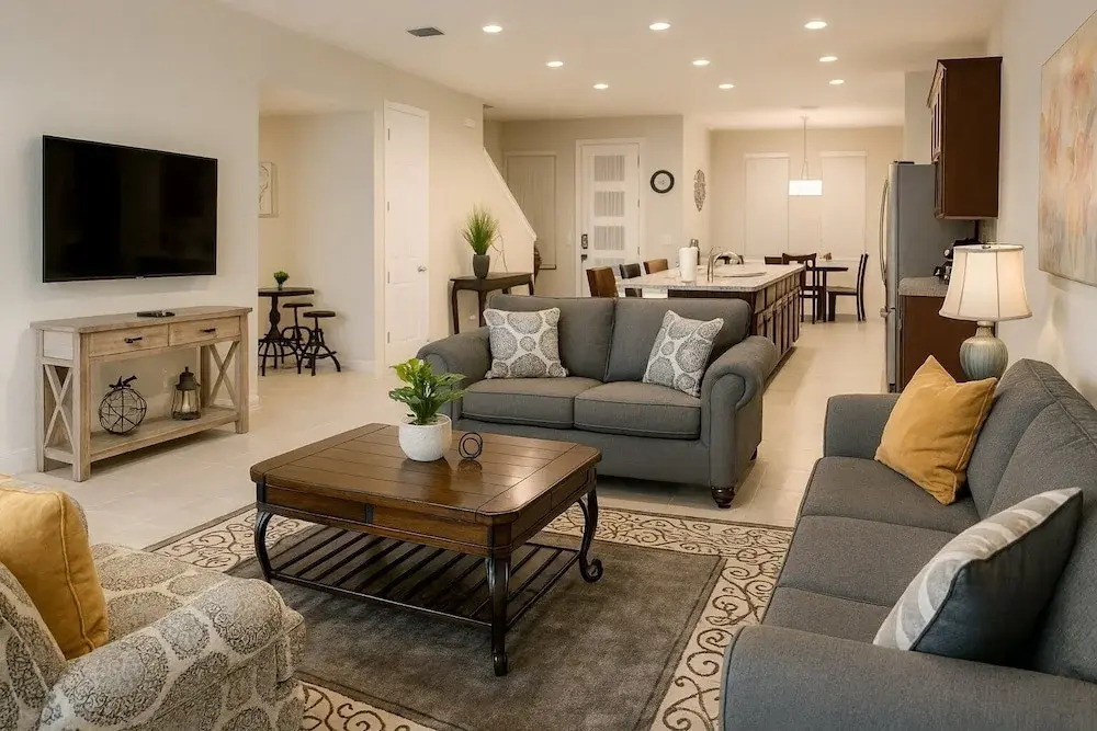 3bd/3.5ba Retreat With Private Pool Solara Resort