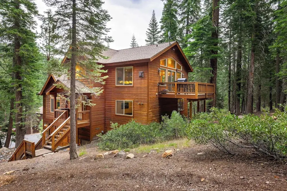 Modern Lake Tahoe Retreat Ski and Swim