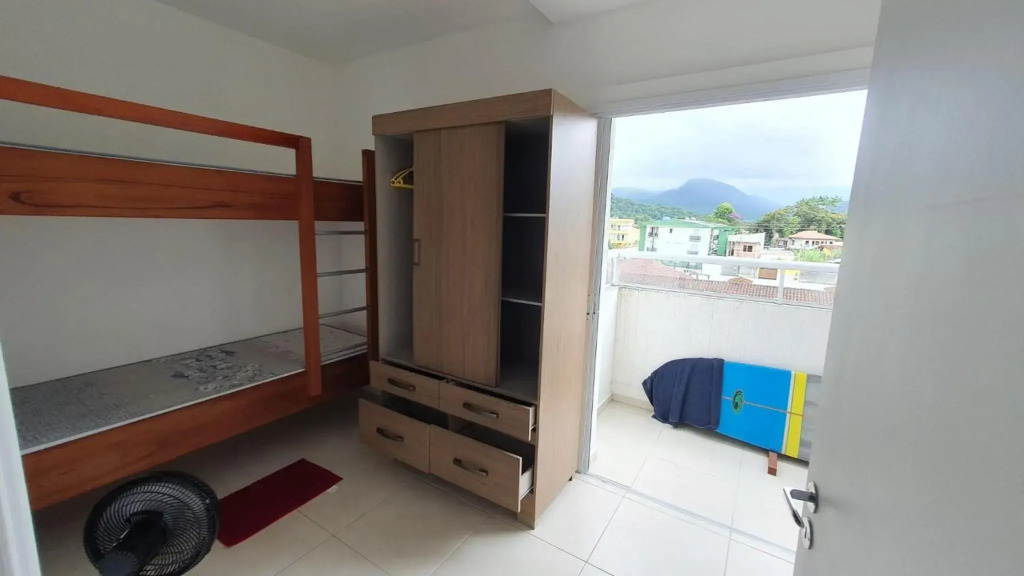 Apartamento com piscina em Ubatuba perto da praia