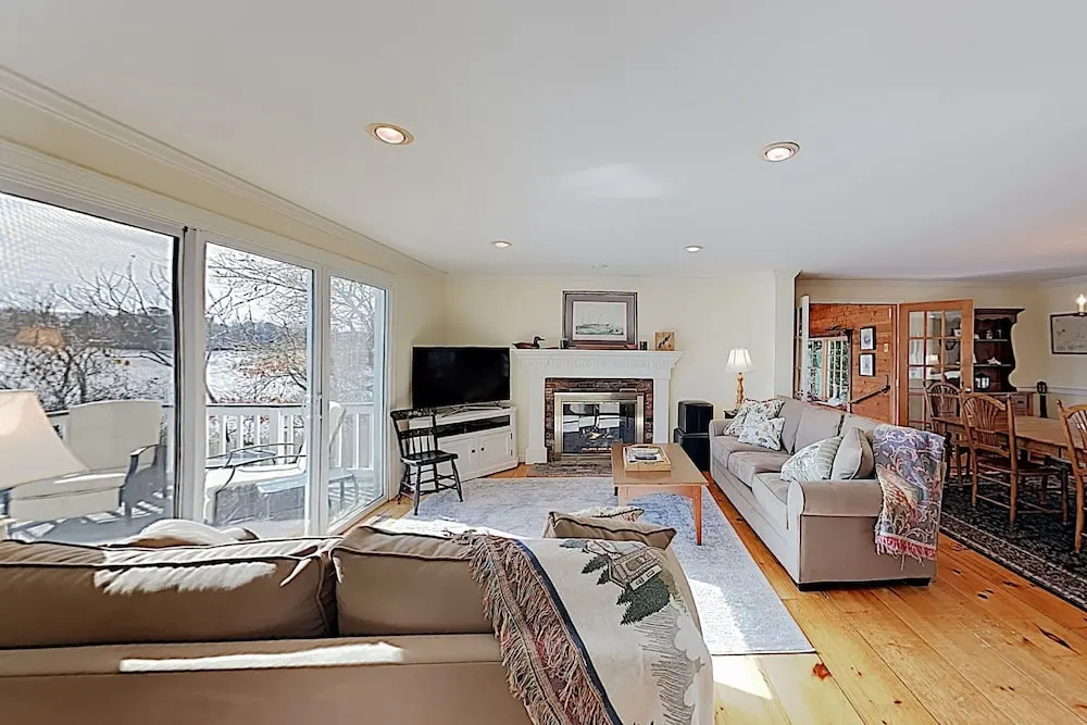 New Listing! Waterfront Gem W/ Private Deck 4 Bedroom Home
