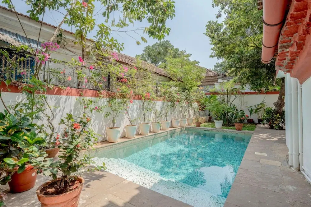 Casa Rosita Portuguese Villa w Pool in North Goa