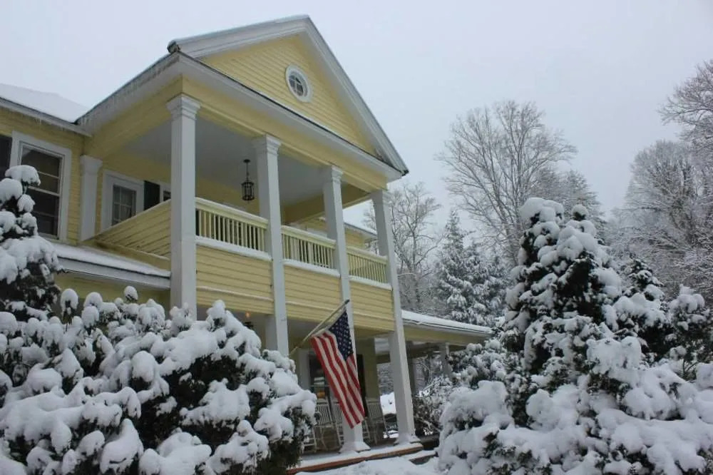 The Yellow House on Plott Creek