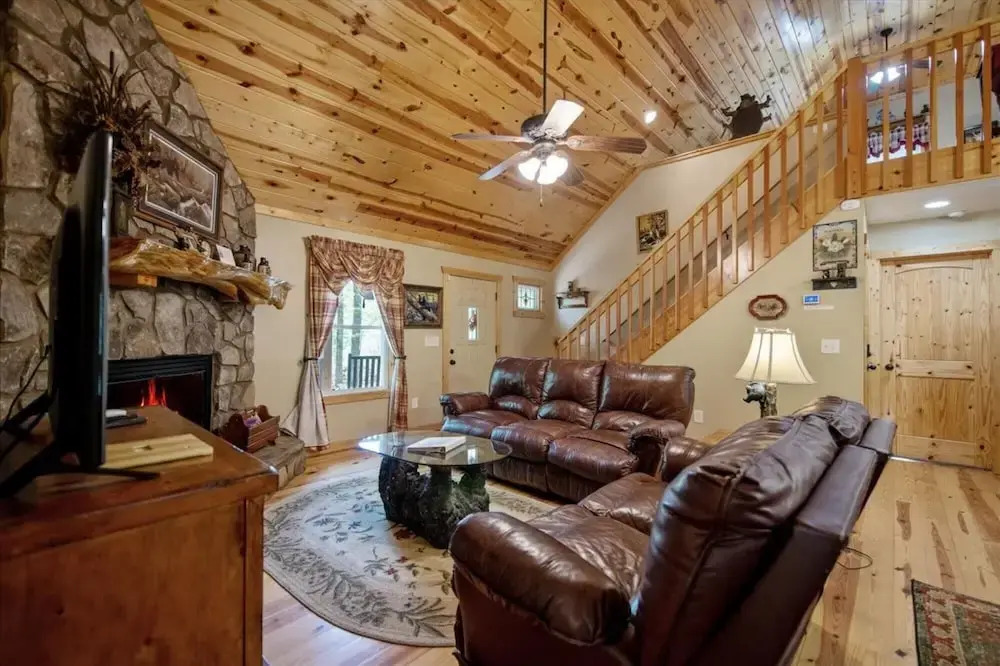 Dragons Den - Wonderful Mountain Cabin for Whole Family Coosawattee River Resort