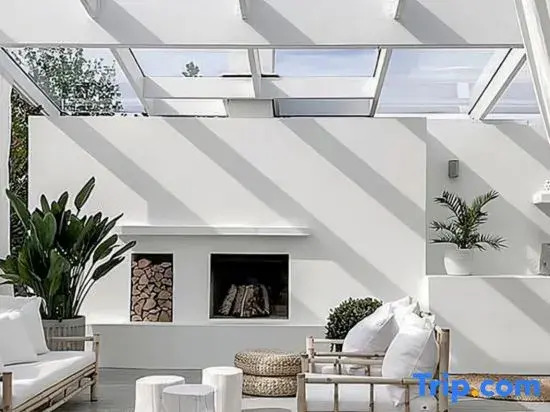 Haiyue Xiaozhu Free·Full Intelligent Black Light French Boyin Mountain Residence