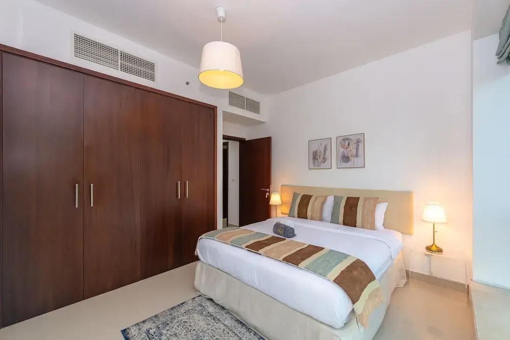 Marco Polo - 2 BR with Burj Khalifa View - 5 min to Dubai Mall