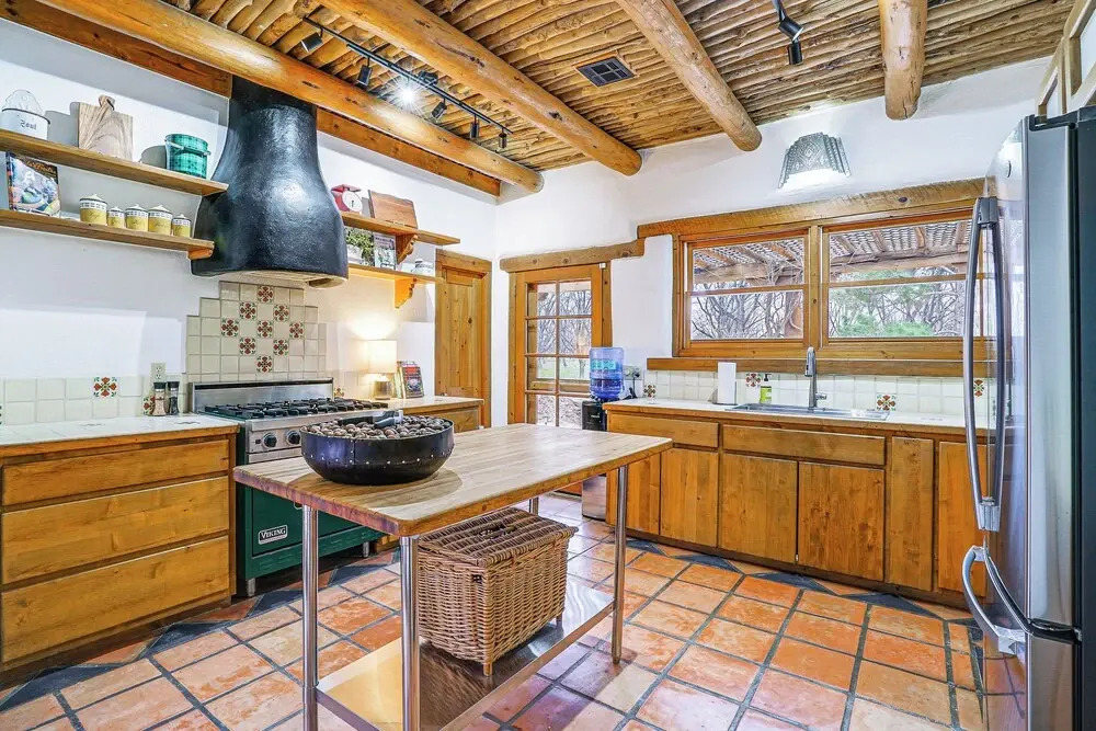 Las Cruces Santa Fe-style Adobe Home on 6 Acres!
