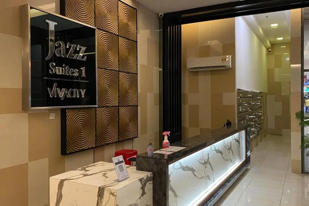 #1.3 Cozy 7Pax Large Beds 2B1R Vivacity Kuching Jazz Suites
