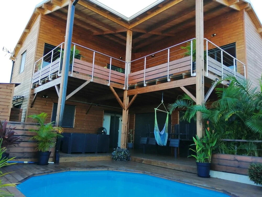Villa with 3 Bedrooms in la Saline, with Wonderful Sea View, Private Pool, Furnished Garden - 8 Km From the Beach