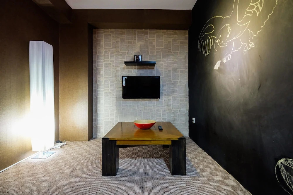 Cozy Trendy Green Palace Kalibata City Apartment