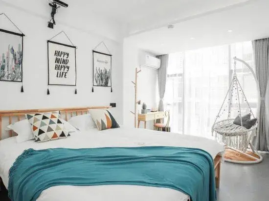 Deep Blue Inn Boutique Holiday Apartment (Qingdao Oriental Movie Metropolis Rongchuangmao Branch)