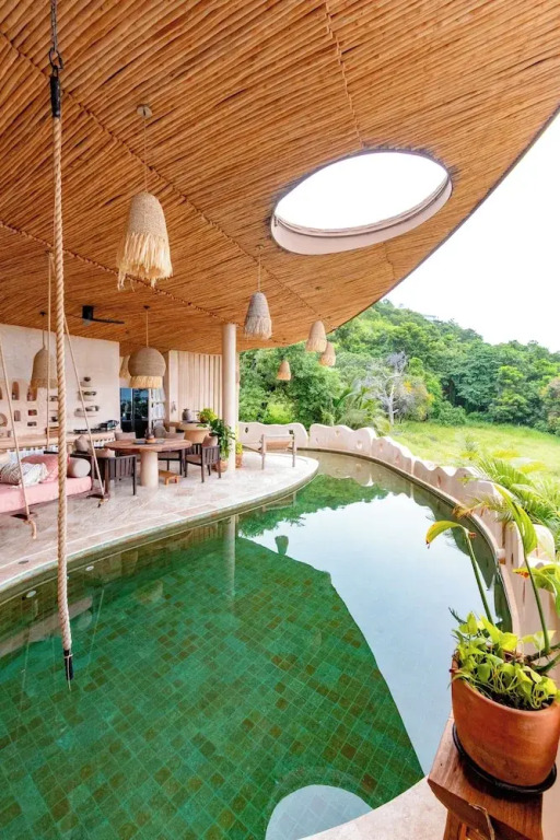 V222 Zen Sea View Villa Pool, Hot Tub & Chess