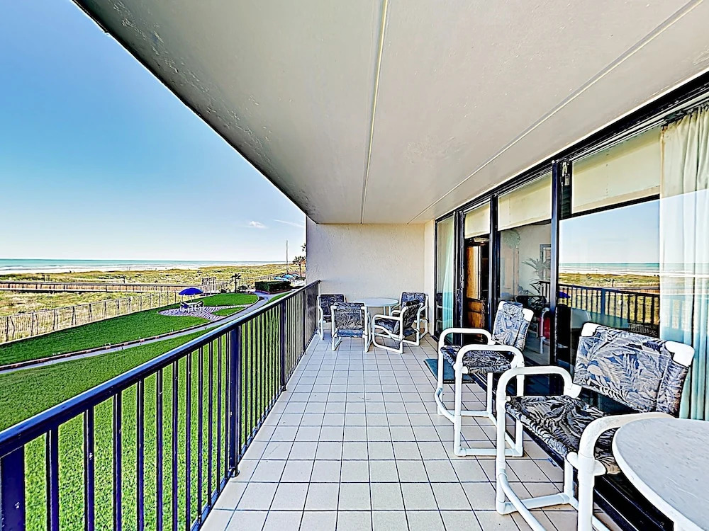 New Listing! Gulf-front Gem, Sauna, Pools & Tennis 3 Bedroom Condo