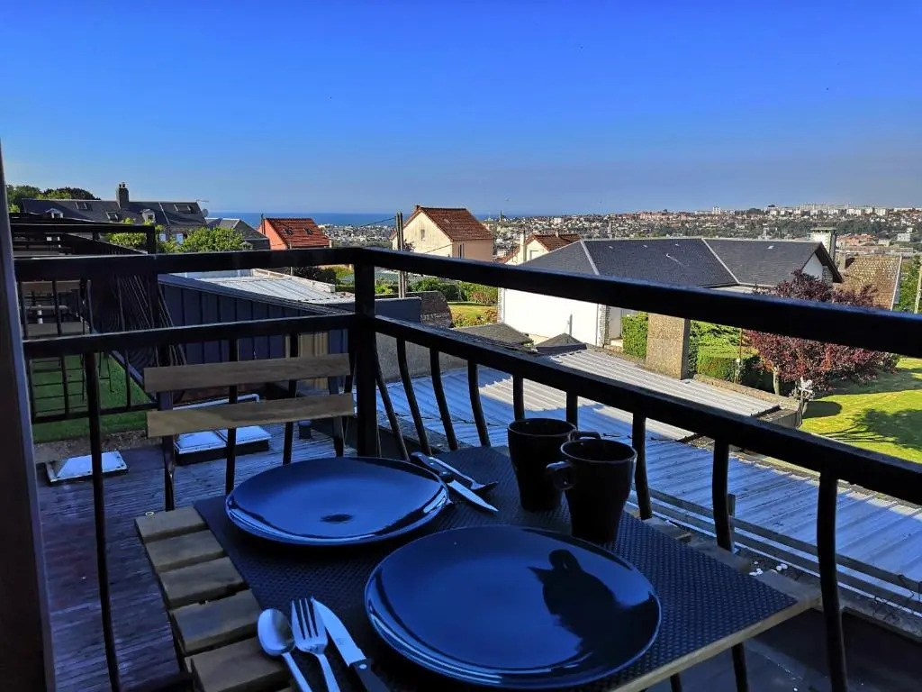 Escale Dieppe Gambetta - Appart et Studios 2-6 personnes Vue Ville et Mer