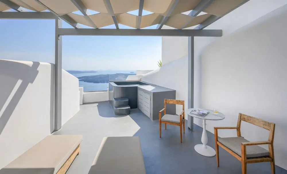 Hommage Suites with Caldera View Hot tub