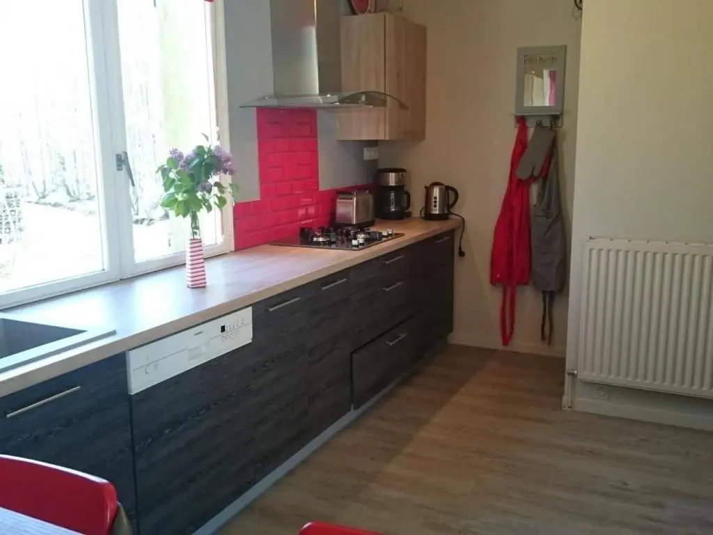 Gîte spacieux avec salle de jeux, tennis et cheminée, idéal pour familles et amis jusquà 15 pers. - FR-1-410-223