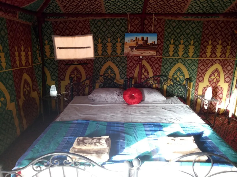 Quiet luxury desert camp
