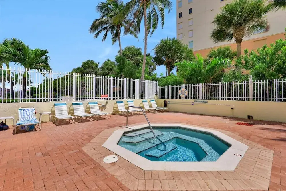 Unmatched Beachfront Condo With Roomy Balcony and Pool