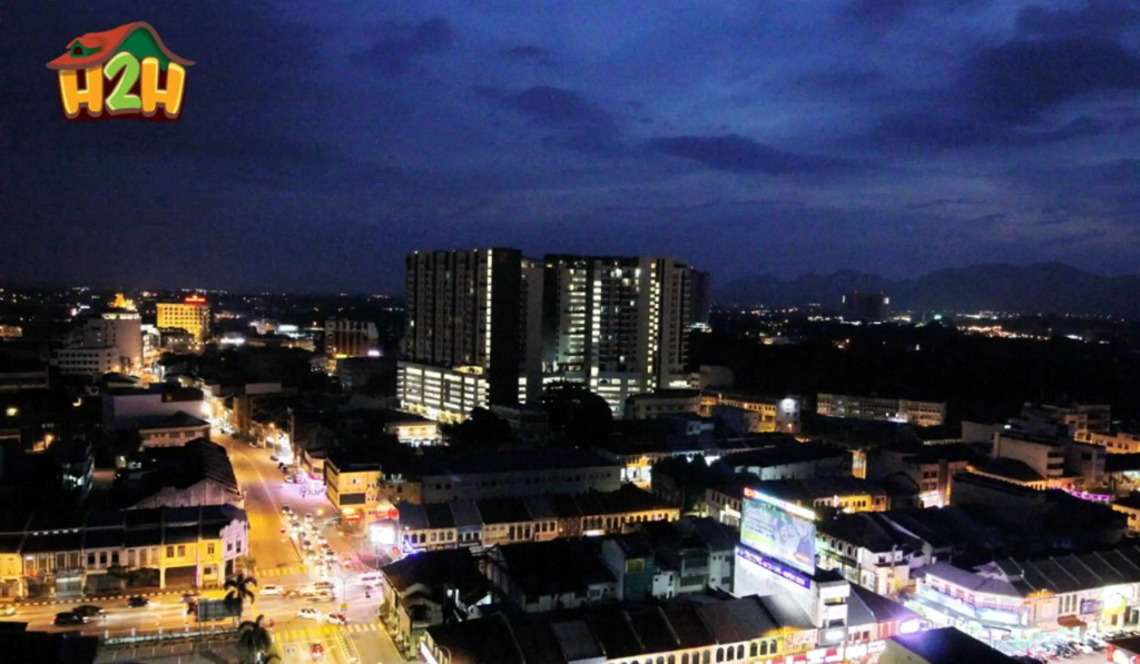 H2H - Octagon Cottage at Ipoh Town Center