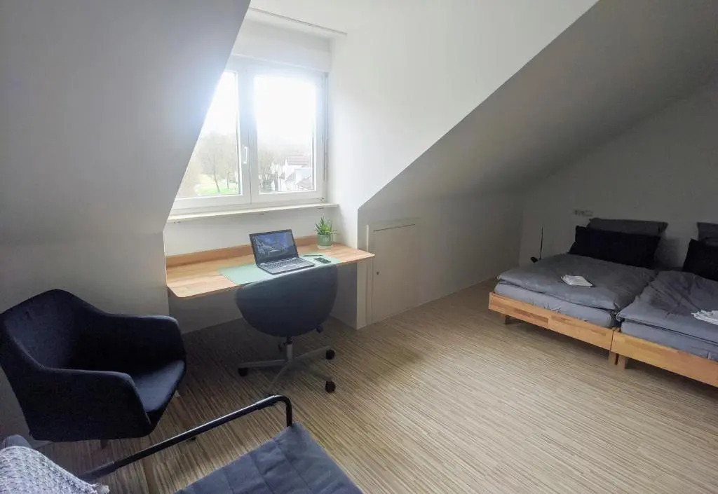 Über den Dächern von Kirchheim, Modernes Apartment