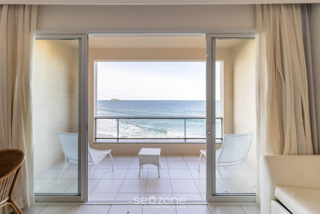 Flat Vista mar Dentro de Resort de Luxo Sto2206