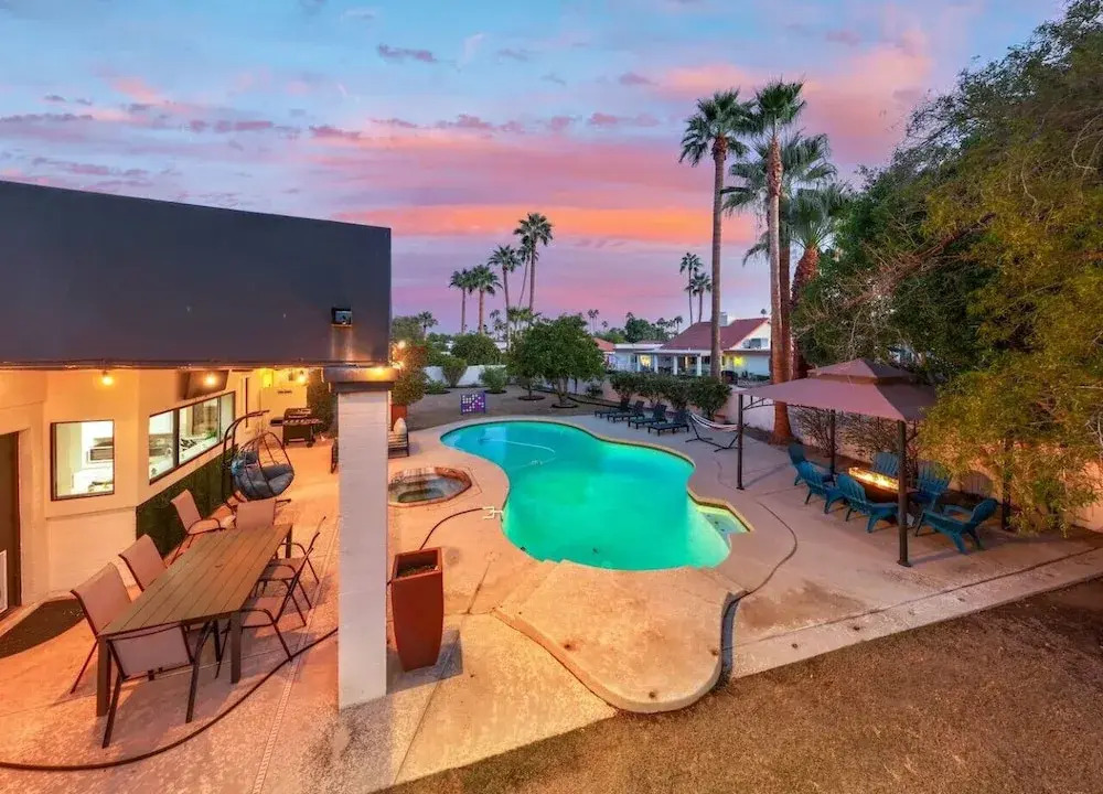 Sdaletreehouse Pool Gameroom Firepit