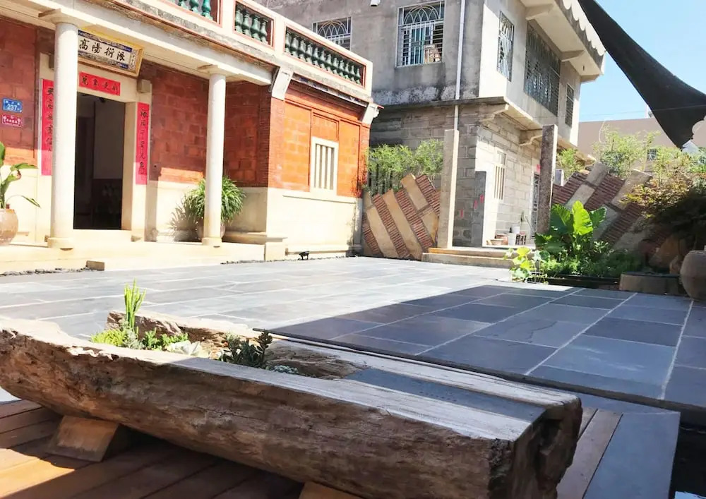 Kinmen redbrick houses across Hope