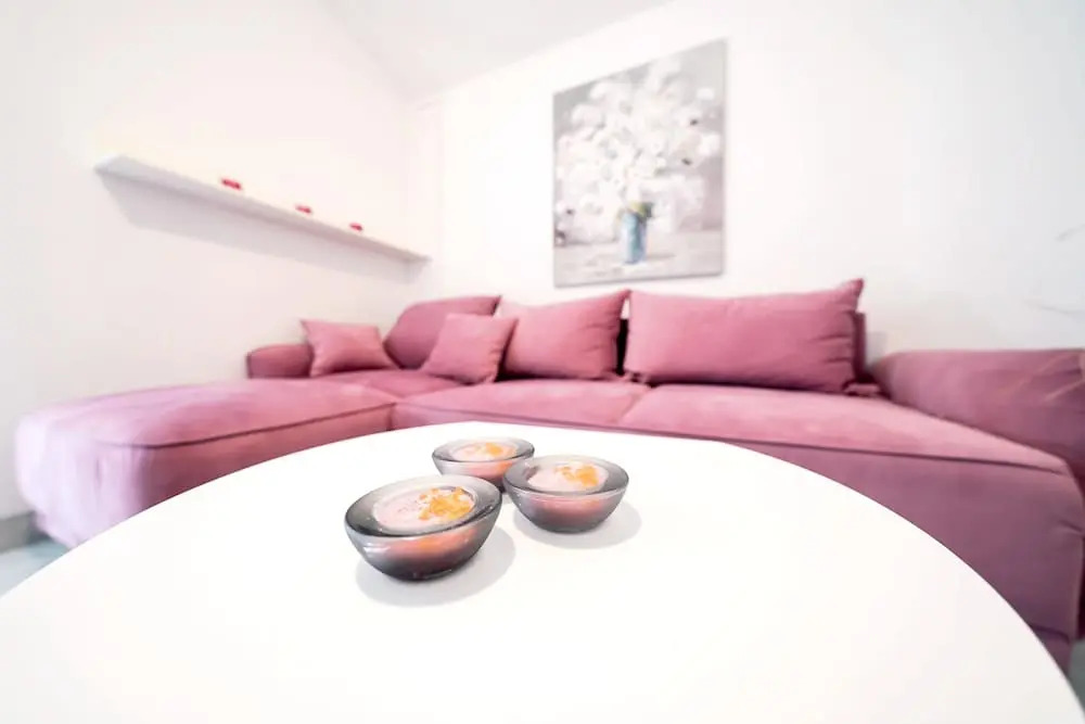 Apartment With one Bedroom in Ljubac, With Wonderful sea View, Pool Ac