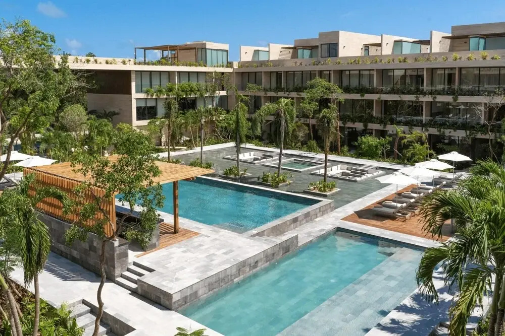Light Luxury And Leafy Views at our 2 BR Apartment 10 min From Tulum Ruins