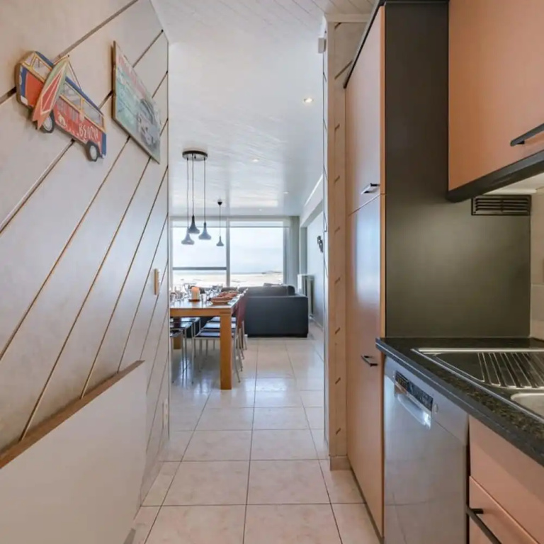 Beachfront Apartment in Zeebrugge
