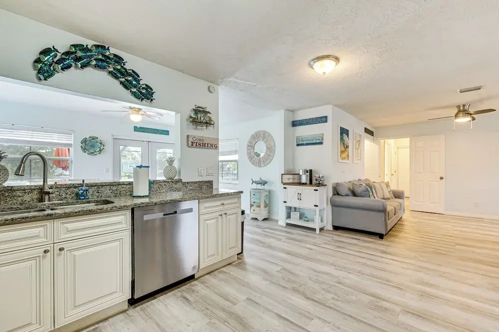 < 2 Mi to Beach & Marina: Bright Ruskin Retreat!