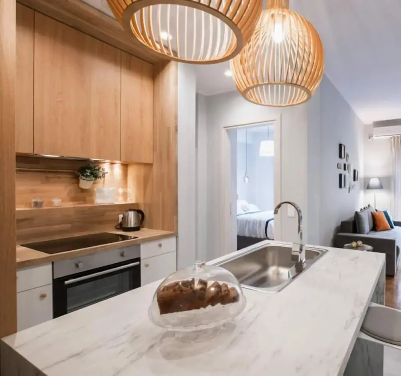 60m² homm Brand New Flat on Veikou street