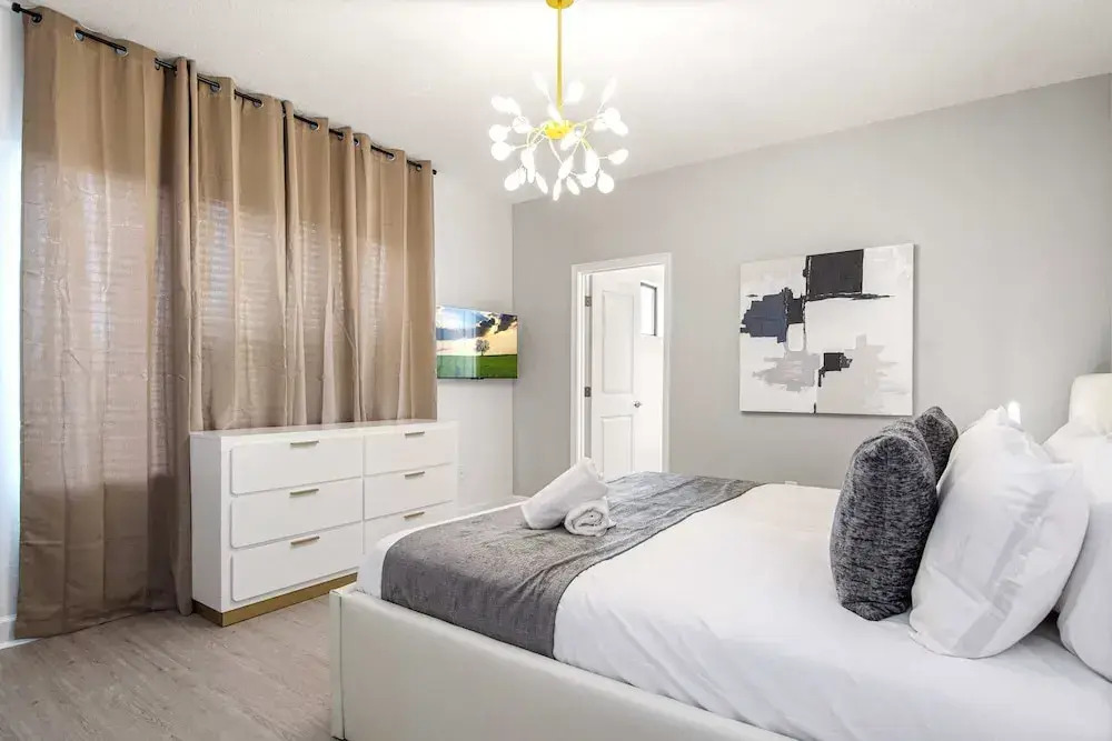Themed Kids' Rooms, Pool & Game Loft Near Disney