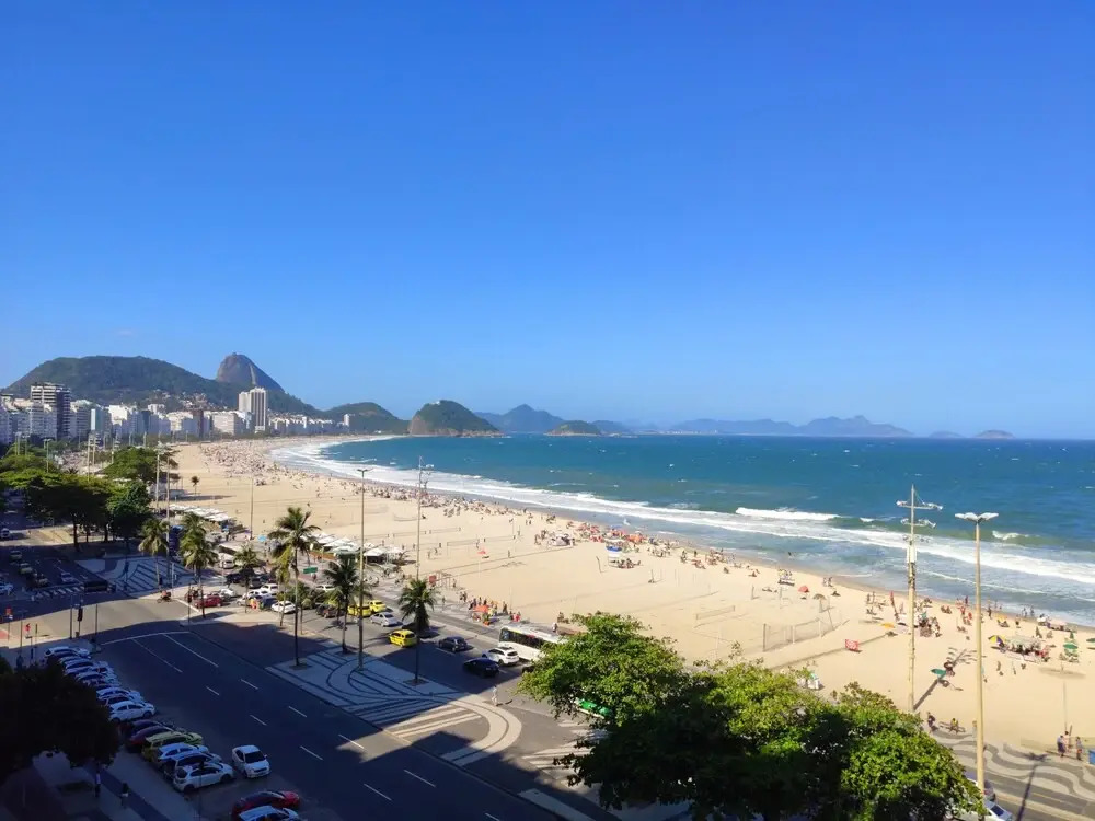 TC801 Charmoso Studio na Areia de Copacabana
