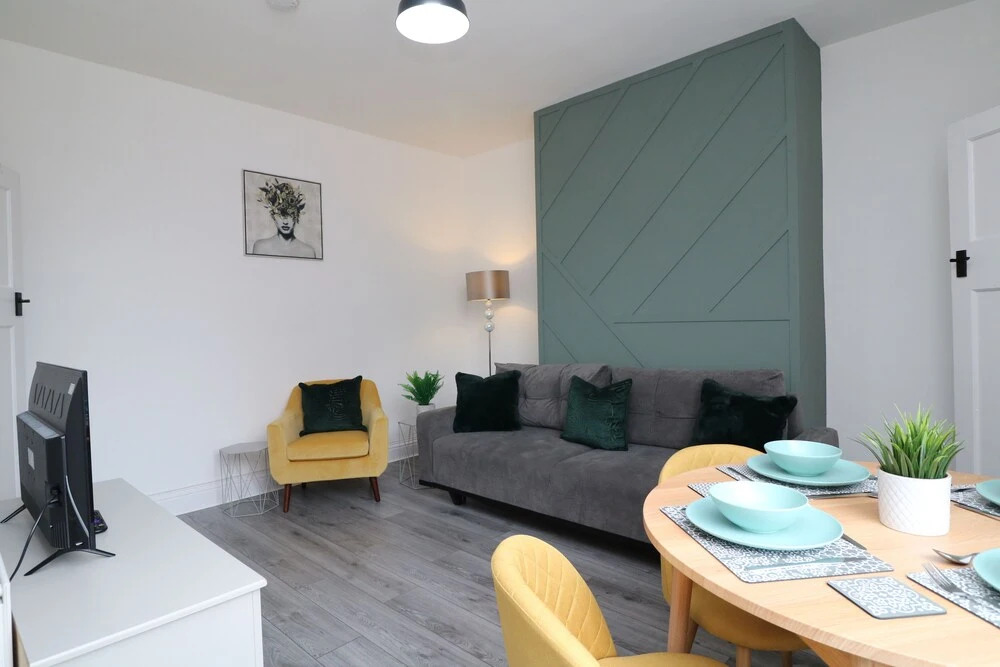 Modern 2-bed Apt, Sunderland, City by the sea