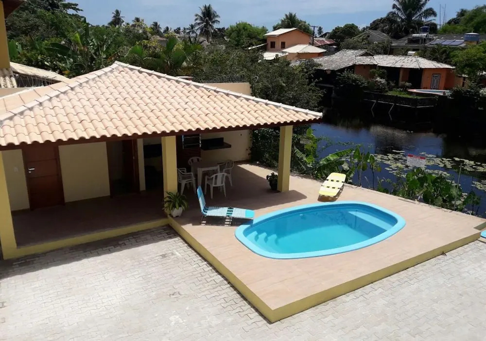 Apartamento para 6 pessoas na praia de Taperapuan