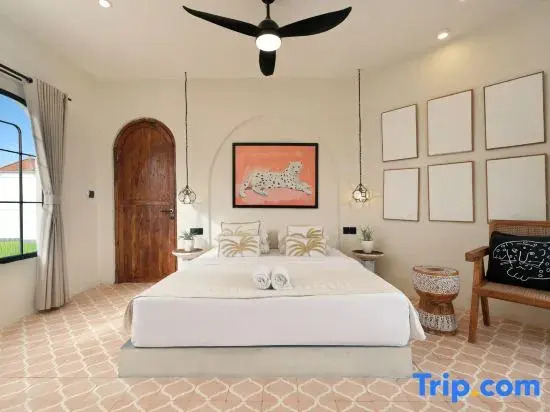 Lux Loft Villa Canggu Buduk North Pererenan with Ricefield View