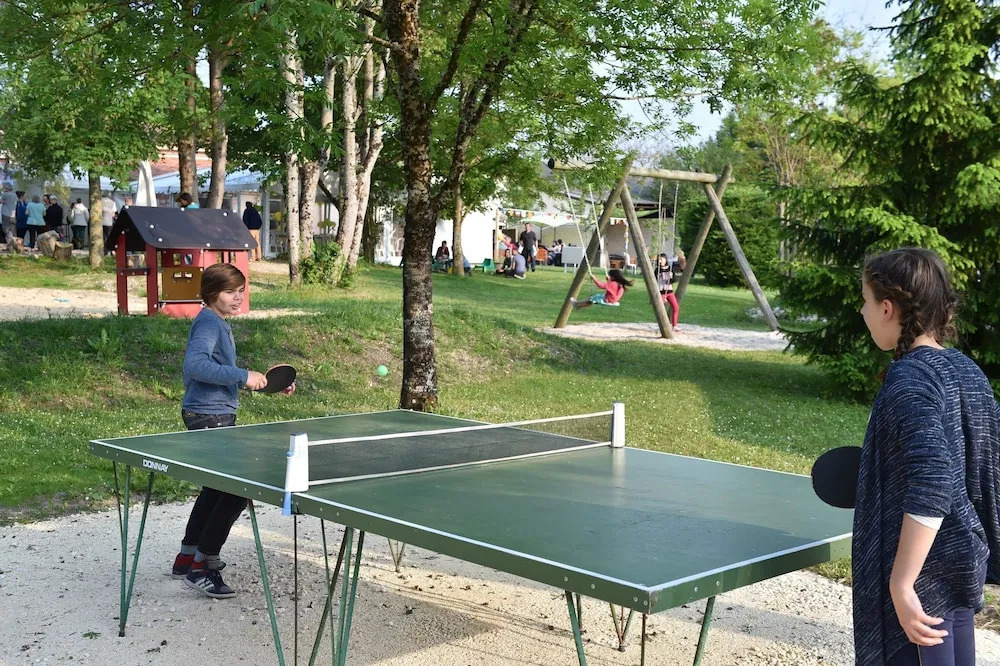 Camping Le Petit Lion - Lodges Bois